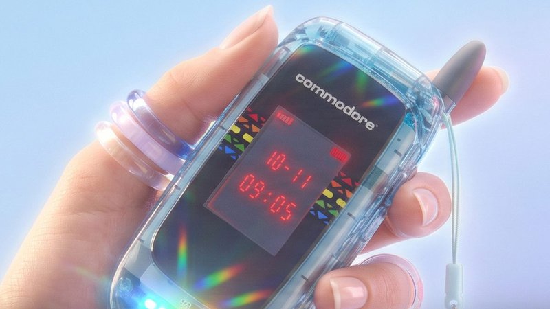 Commodore lancia un flip phone Linux: controllo e privacy al centro