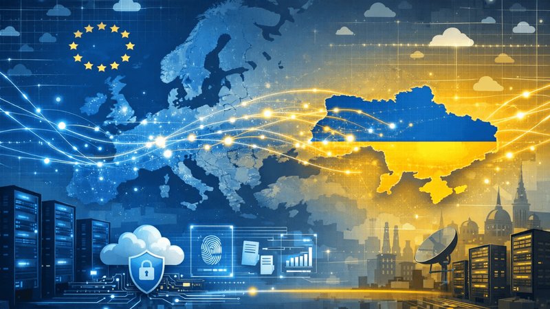 UE investe 10 milioni per l'integrazione digitale dell'Ucraina
