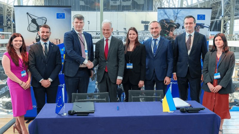EU and Ukraine: €160M for Defence Innovation and Dual-Use Technologies