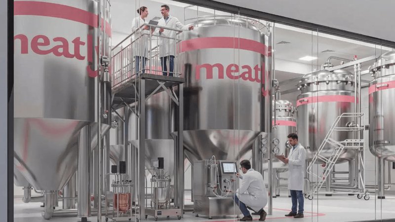 Meatly Raises £10.4 Million for Europe's Largest Bioreactor Facility
