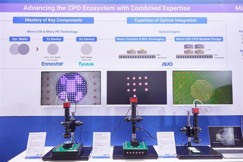 L'accelerazione ottica: i Micro LED di Taiwan per i data center AI