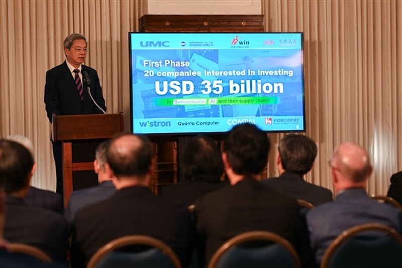 Investimenti taiwanesi negli USA: 50 miliardi per l'ecosistema tech
