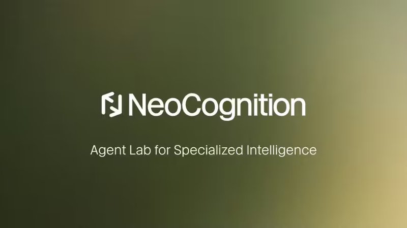 NeoCognition: 40 milioni per agenti AI che apprendono dall'esperienza
