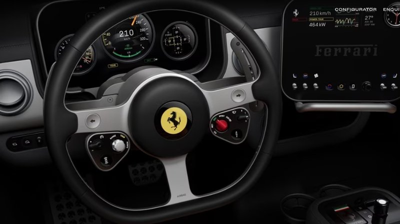 Ferrari: il lancio della Luce EV fa crollare il titolo in borsa