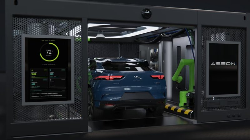 Aseon Labs raccoglie 10 milioni per i pod di ricarica e pulizia dei robotaxi