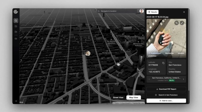 GeoSpy: l'AI che geolocalizza foto usata dalle forze dell'ordine