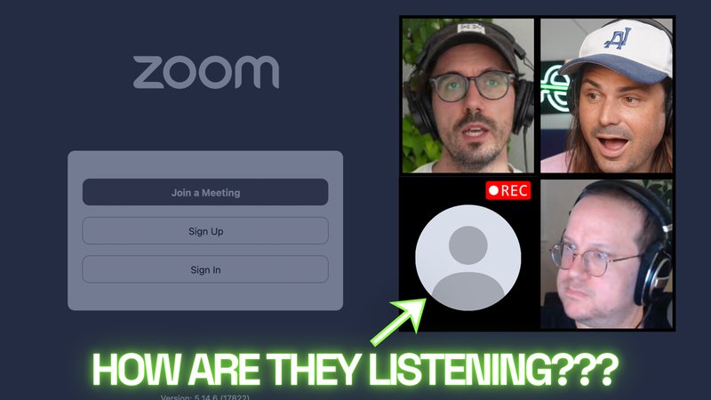 WebinarTV trasforma segretamente le riunioni Zoom in podcast