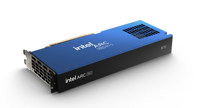 Intel Arc Pro B70 e B65: nuove GPU per workstation AI