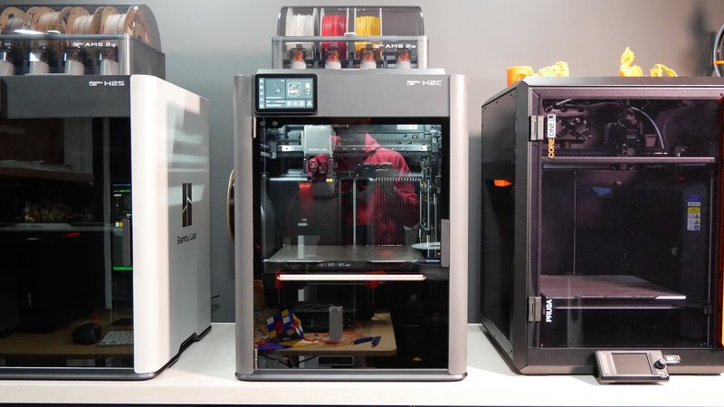 Bambu Lab H2C: the 3D multi-material printer to eliminate waste