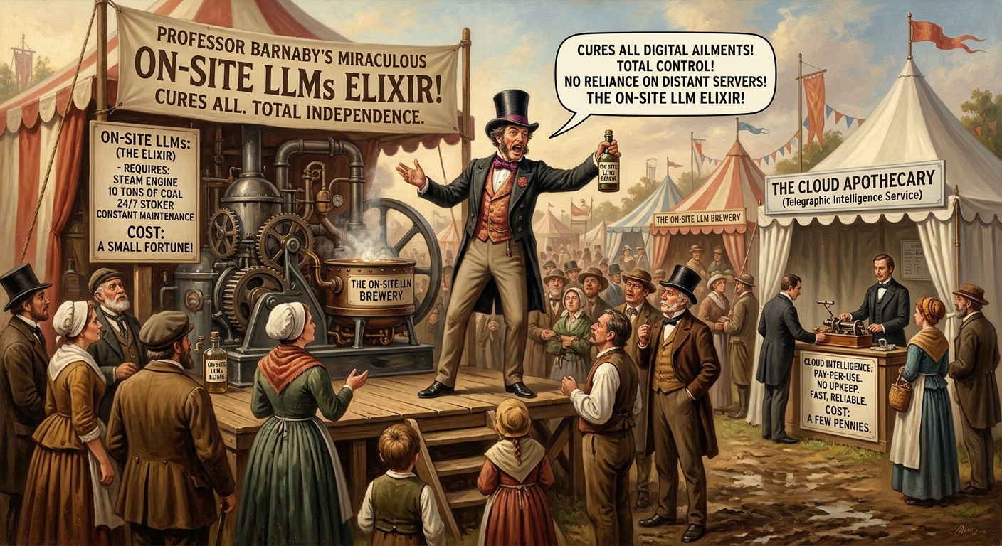 LLM On Premise: The Illusion of "Free" and the Reality of Silicon